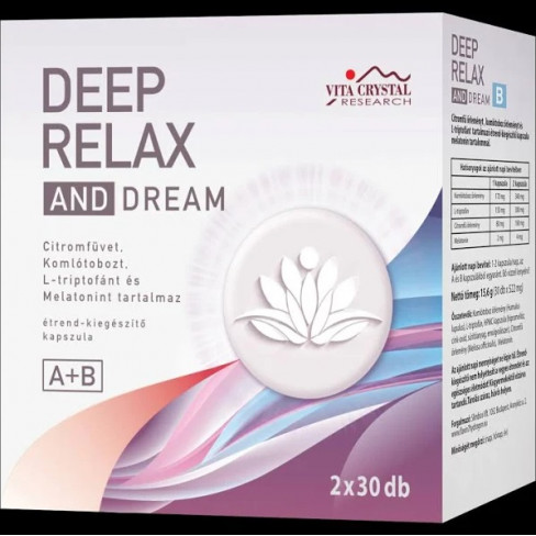 Vita Crystal deep relax & dream kapszula 60 db